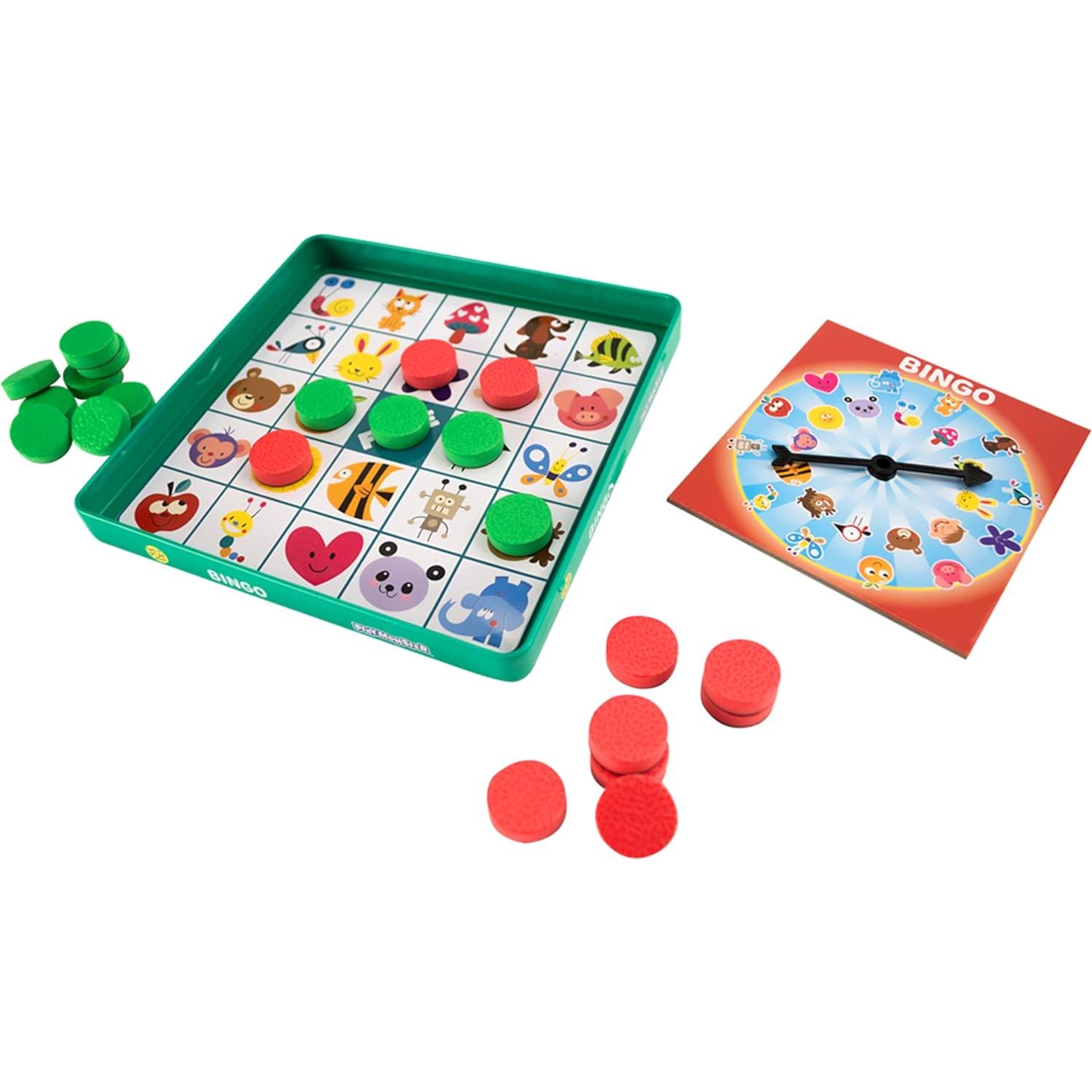 Juego de Bingo Magnético Portátil PlayMonster - Para 2 Jugadores 4+