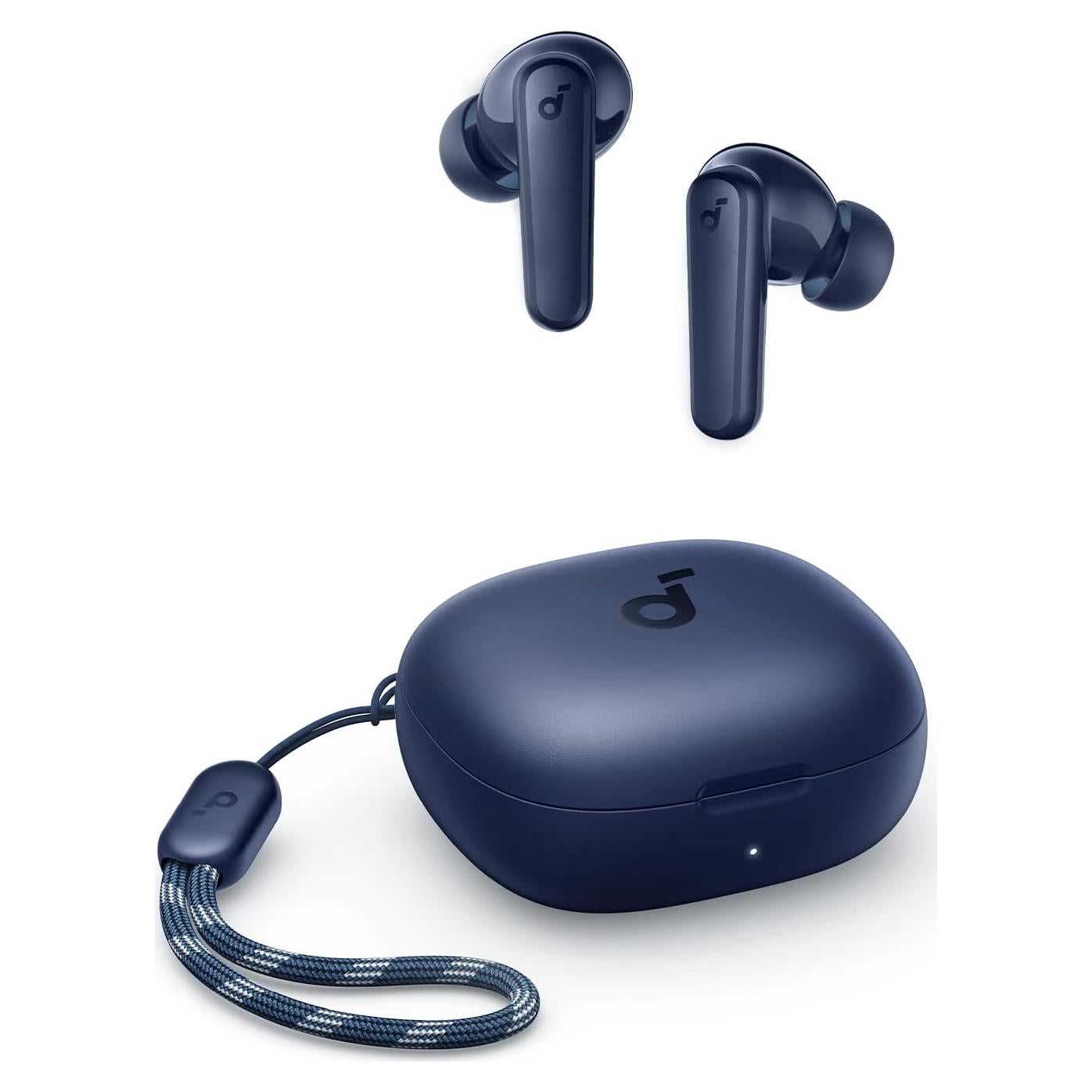 Soundcore by Anker P20i True Wireless Earbuds, 10mm Drivers with Big Bass, Bluetooth 5.3, 30H Long Playtime, Water-Resistant, 2 Mics for AI Clear Calls, 22 Preset EQs, Customization via App (Renewed)