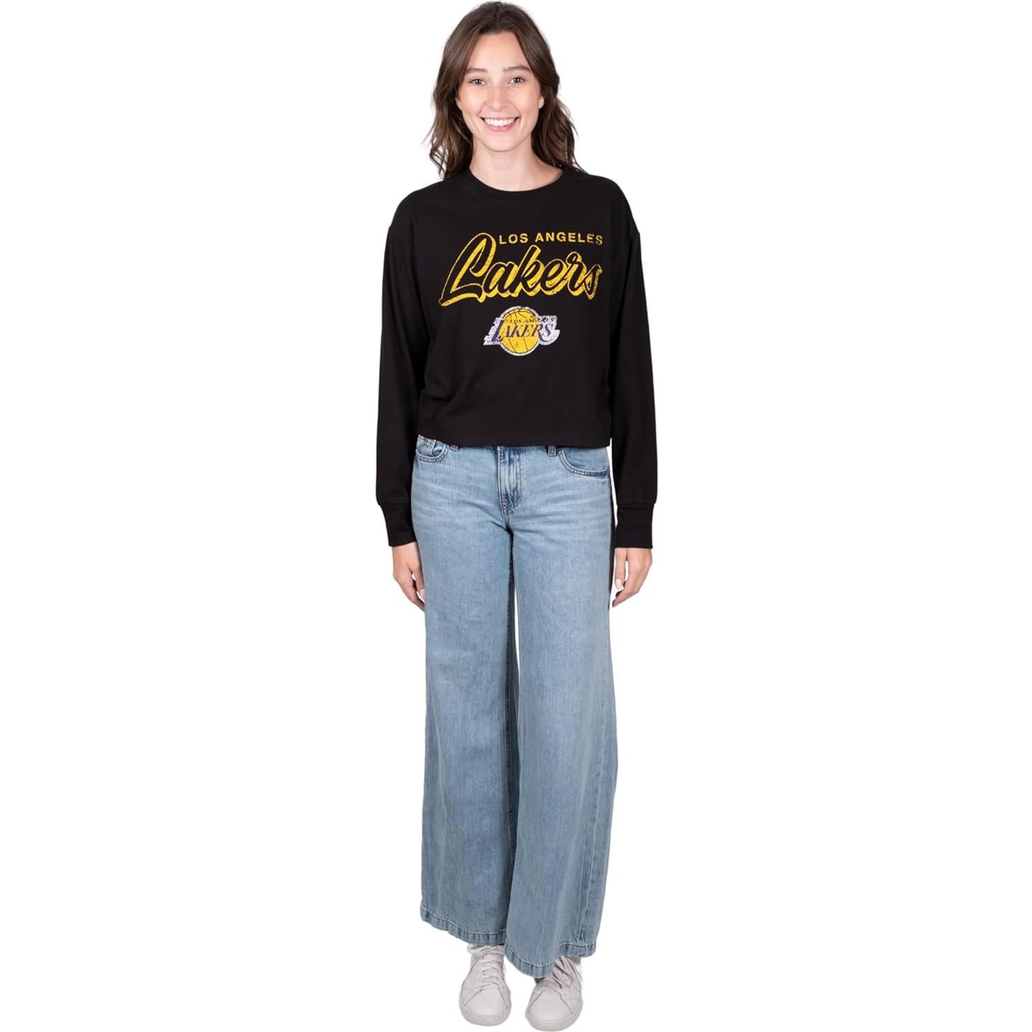 Camiseta Ultra Game NBA Mujeres Suave Los Angeles Lakers