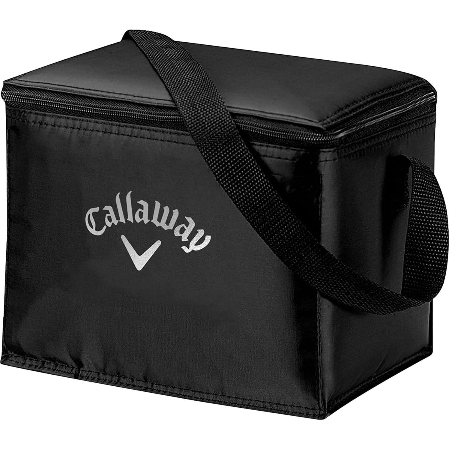 Bolsa Térmica Callaway con Koozies Magnéticos, Negro