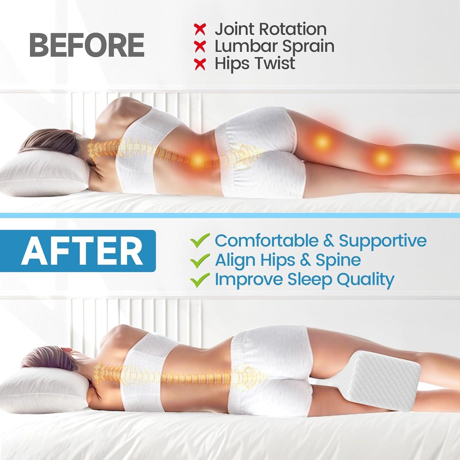 Almohada para Rodillas TranquilRelax Espuma Viscoelástica 26.9x20.1cm