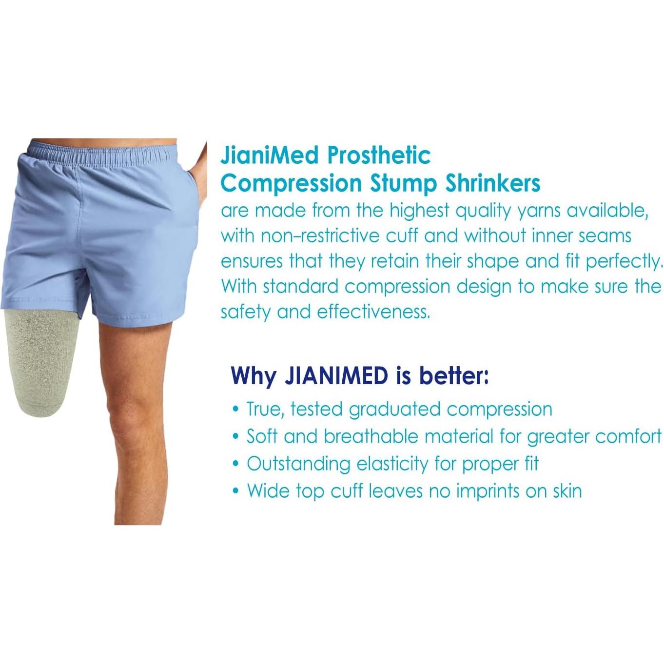 Reductores de Volumen Prostéticos X-Static S/M 35cm Compresión 15-20 mmHg