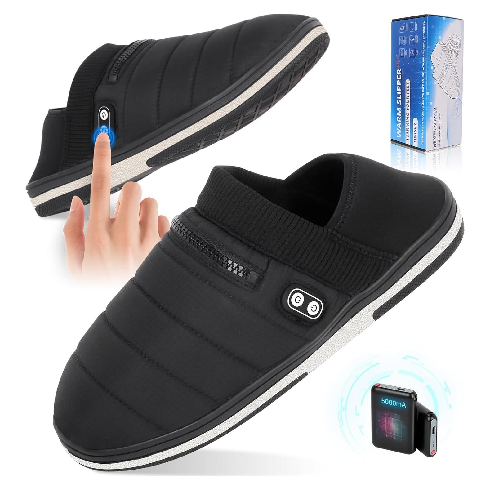 Pantuflas Calentadas BIAL Unisex con Batería Recargable