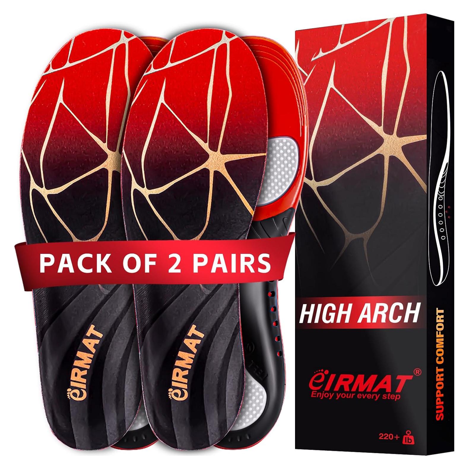 2 Pares Plantillas Ortopédicas EIRMAT para Fascitis Plantar