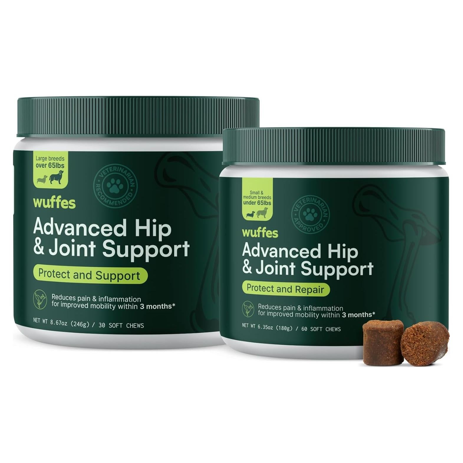 Suplemento Articular Wuffes para Perros - Glucosamina y Omega 3