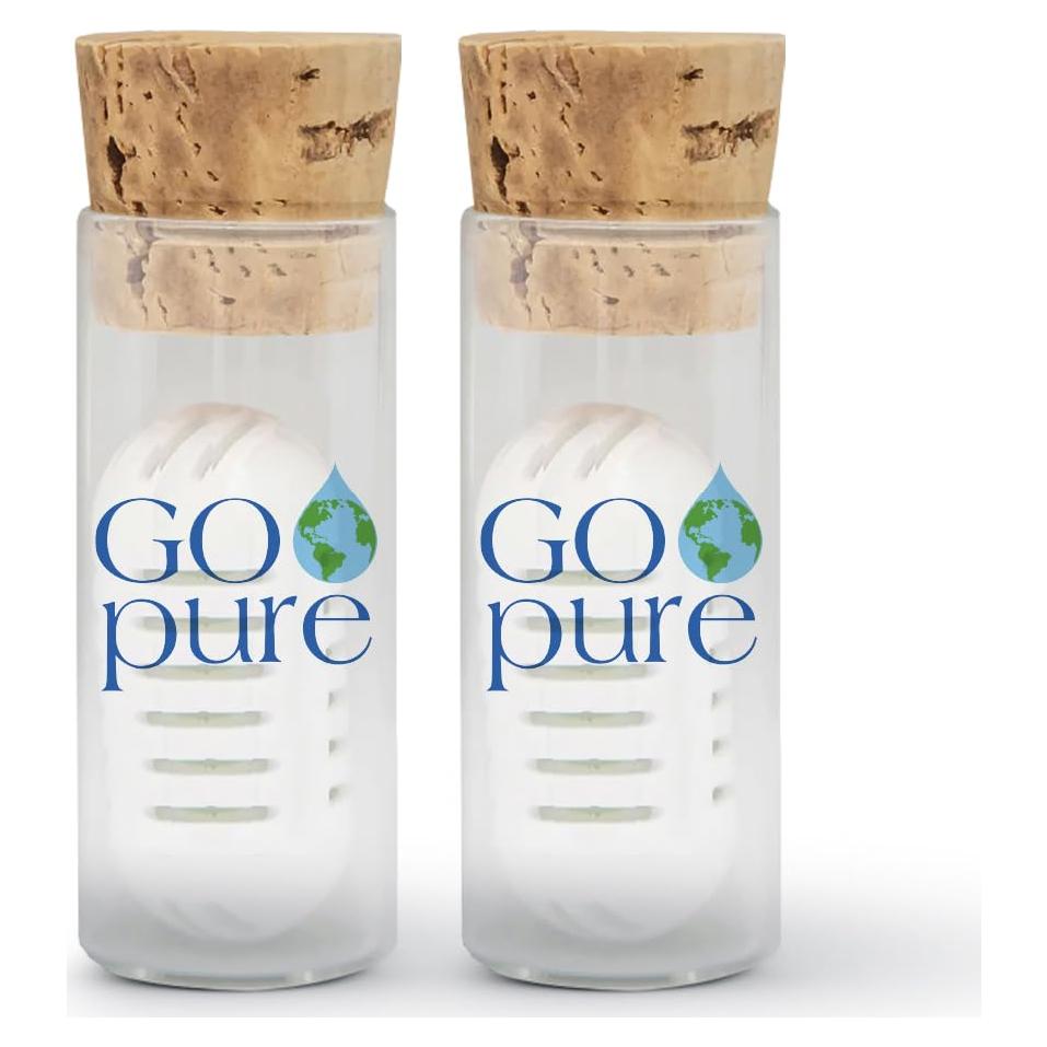 Purificador de Agua PuriBloc GOpure, Filtro Portátil 2 Piezas
