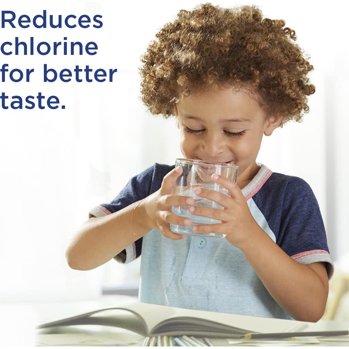 Jarra de Filtro de Agua PUR 7 Tazas Blanca/Azul - Filtración Rápida