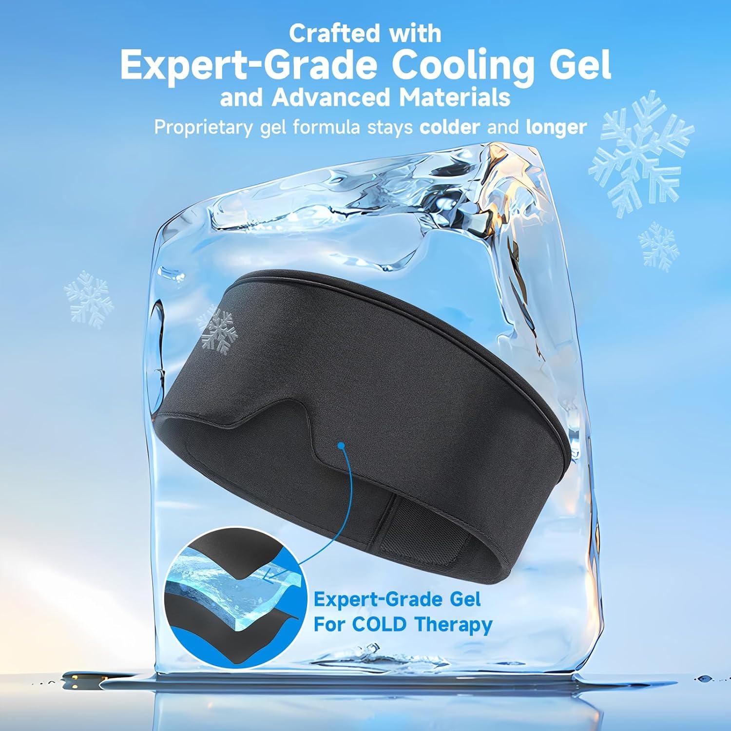 Máscara de Sueño Refrigerante Umisleep con Funda Lavable