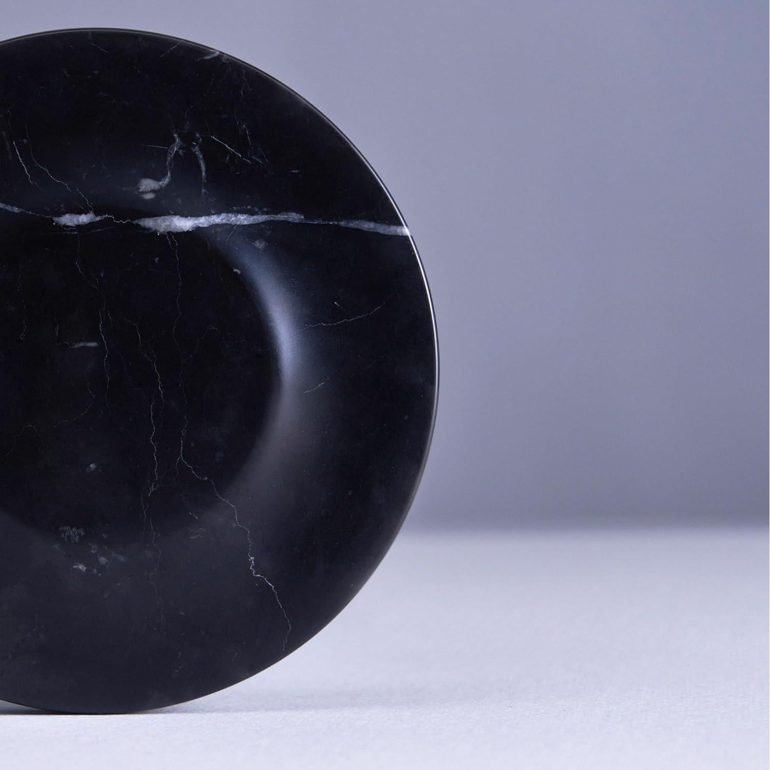 Cargador Inalámbrico Einova Classic Stone de Mármol Negro