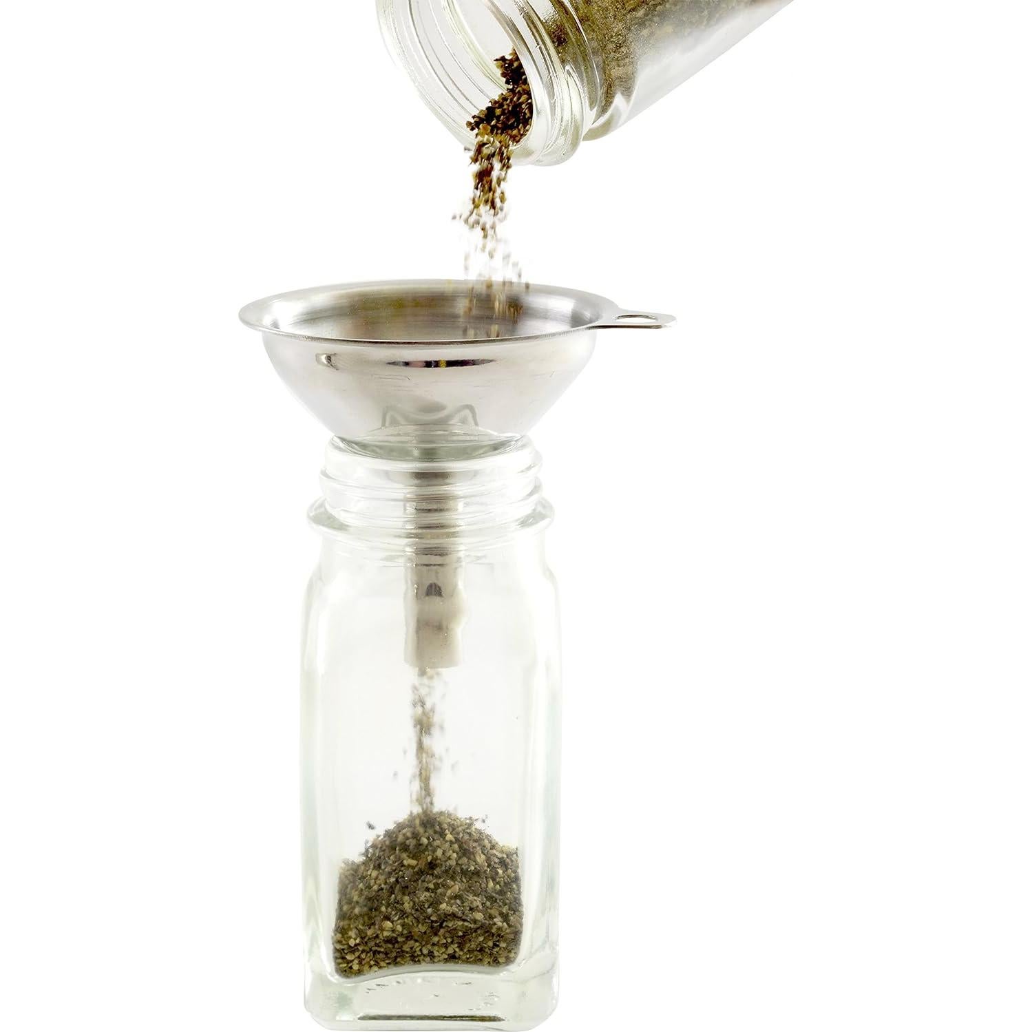 Set de 3 Embudos de Acero Inoxidable Norpro, 7cm a 3.8cm