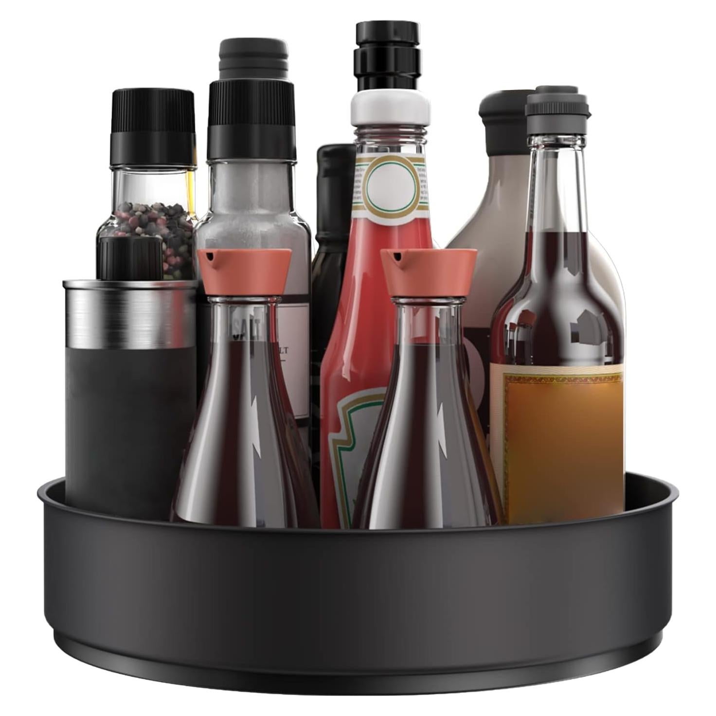 Estante Giratorio VAEHOLD de Acero Inoxidable 19 cm Negro