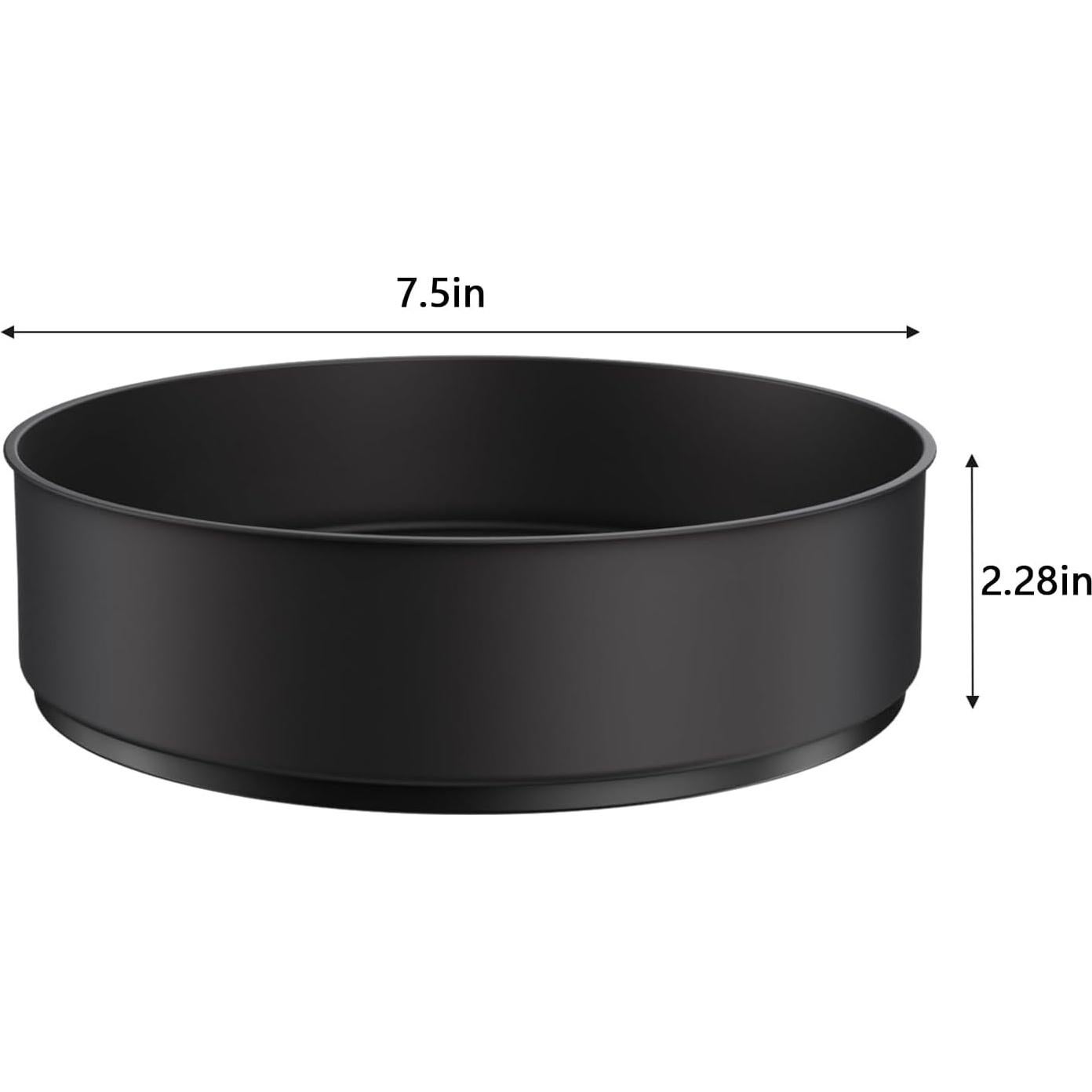 Estante Giratorio VAEHOLD de Acero Inoxidable 19 cm Negro