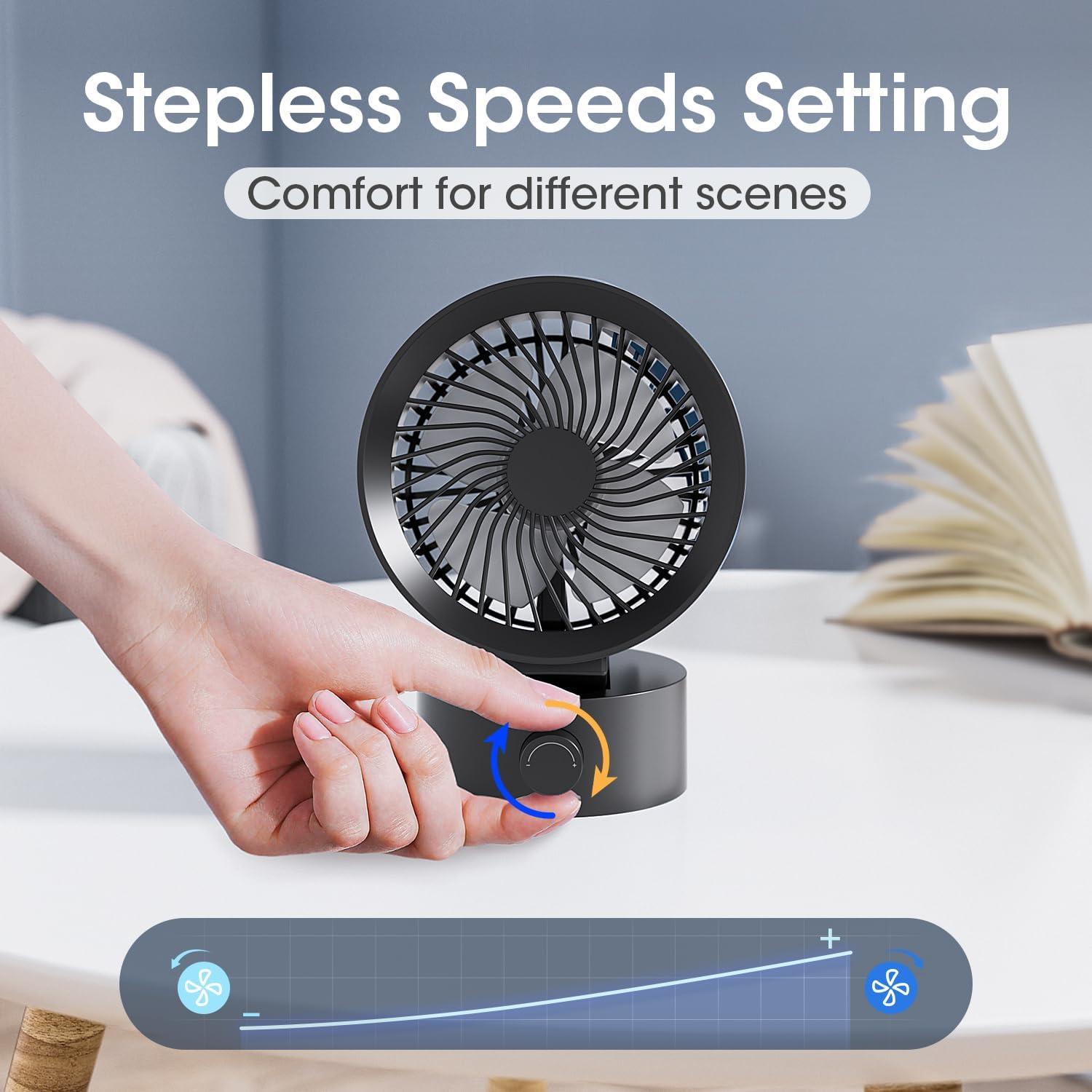 Ventilador de Escritorio USB KinYiLO LLD-F87 Silencioso 5W