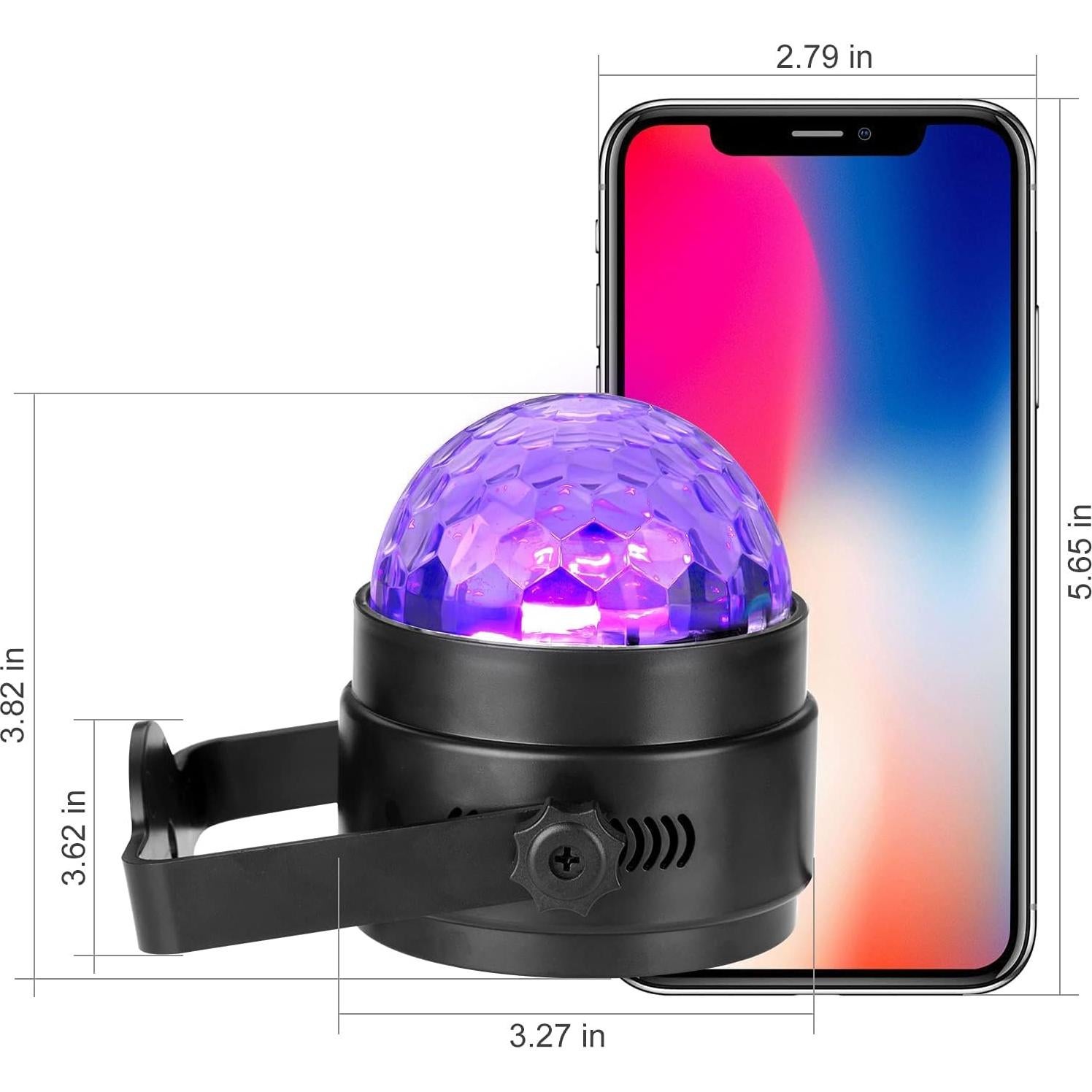 Luces UV Litake 6W Estroboscópicas con Control Remoto