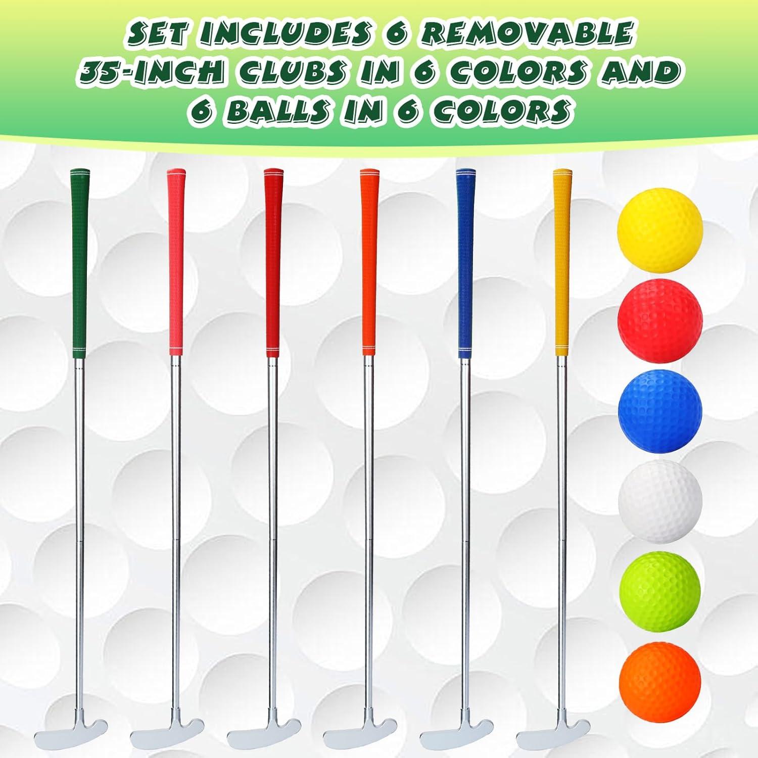 Putter de Golf Liliful 6 Pcs para Niños y Adultos 88,90 cm
