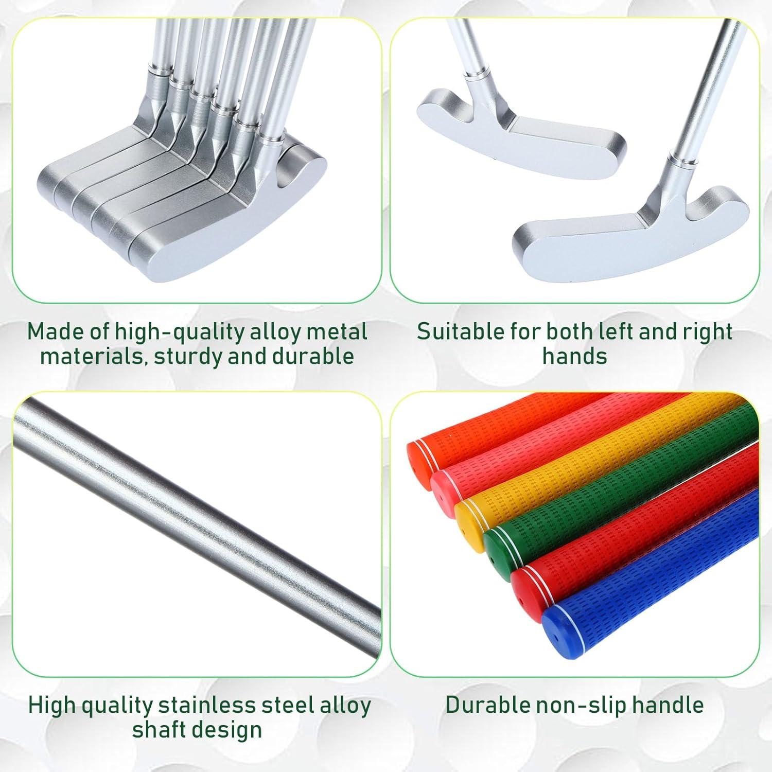 Putter de Golf Liliful 6 Pcs para Niños y Adultos 88,90 cm