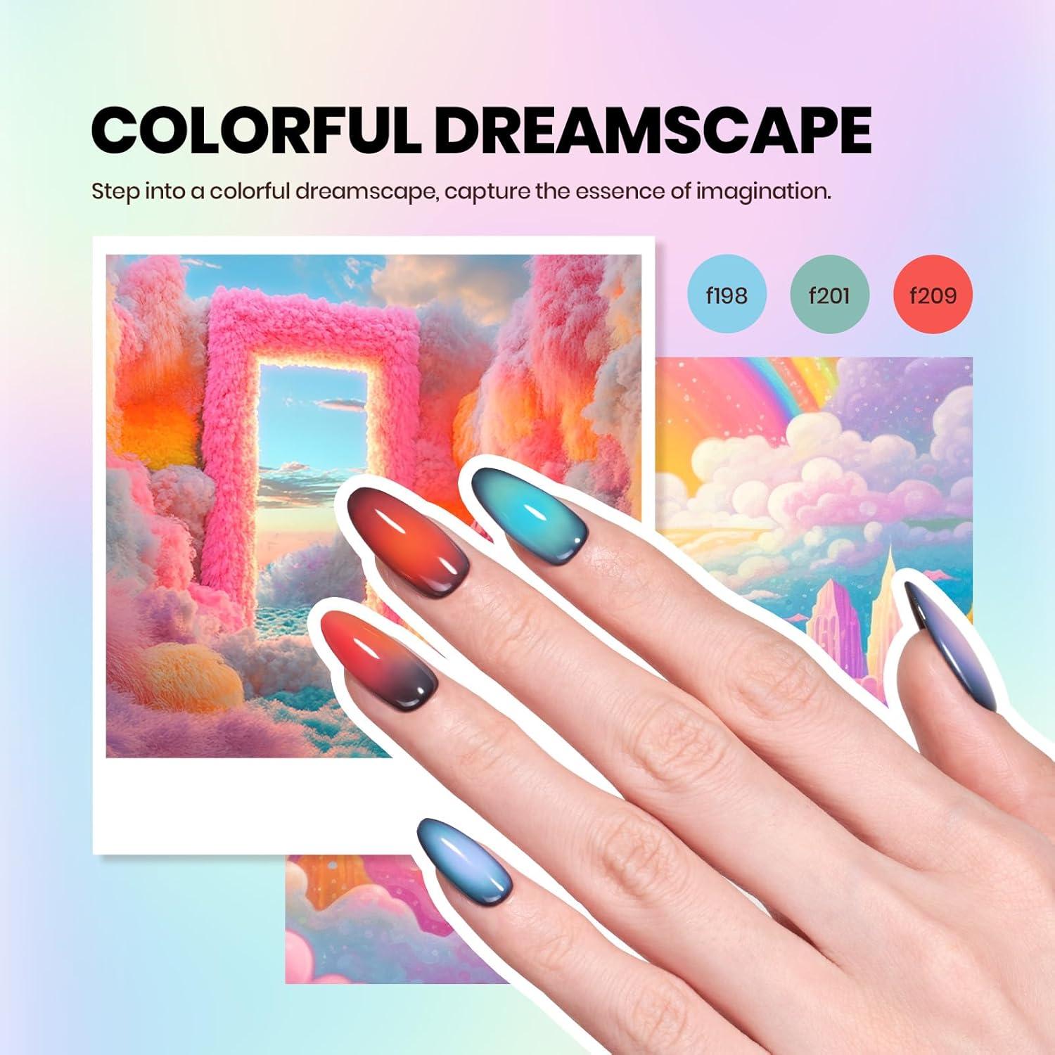 Kit de Esmalte de Uñas en Gel Beetles - 31 Piezas con Luz UV