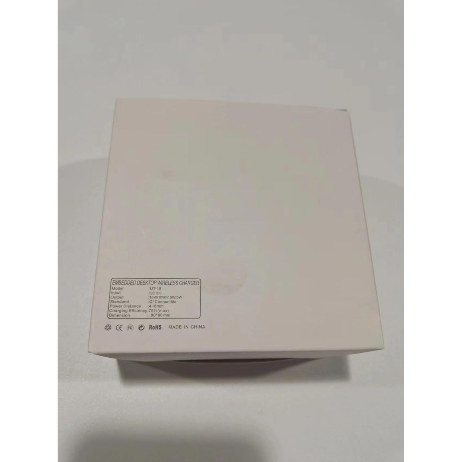 Cargador Inalámbrico de Escritorio JE Hacerlo Simple 15W Negro