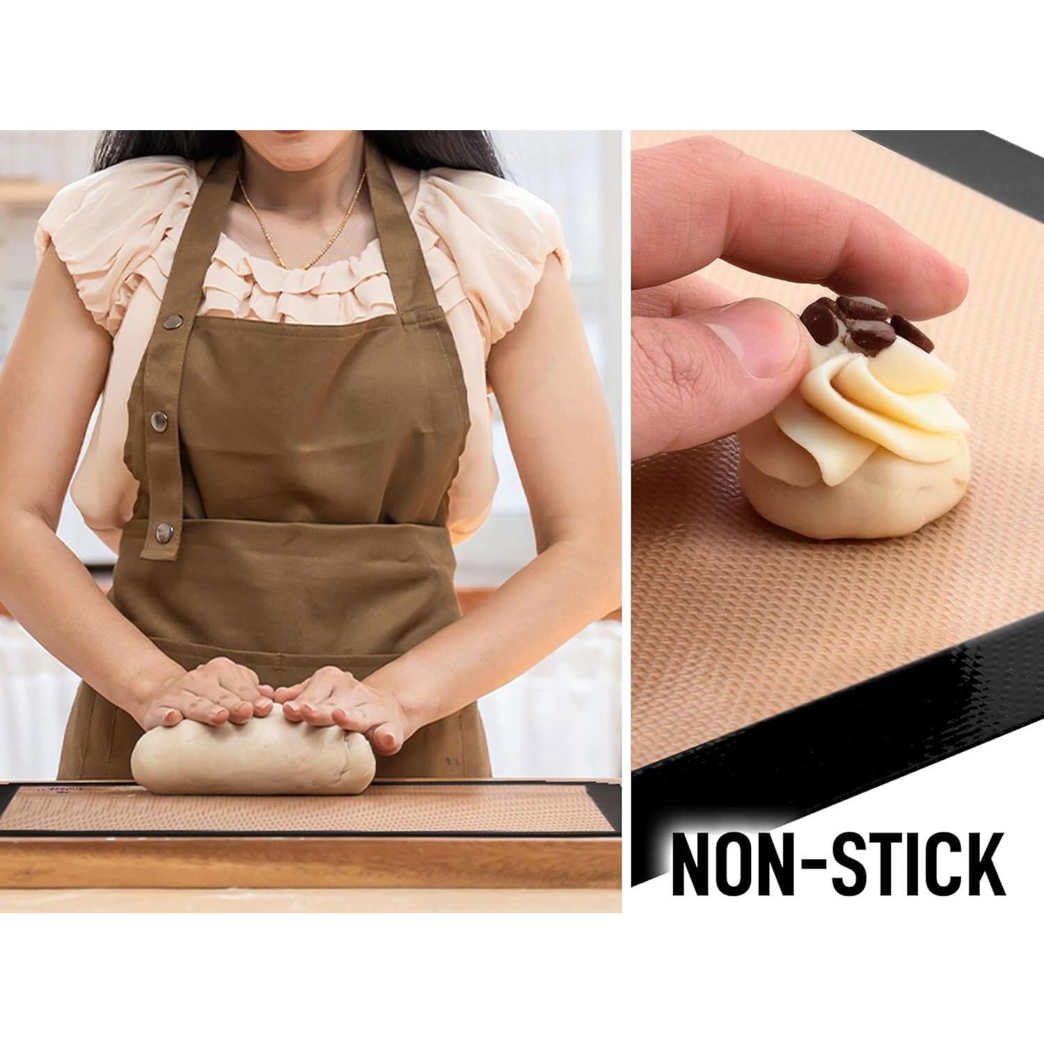 Tapete de Silicona para Hornear Zulay Kitchen 42x29.5cm Gris