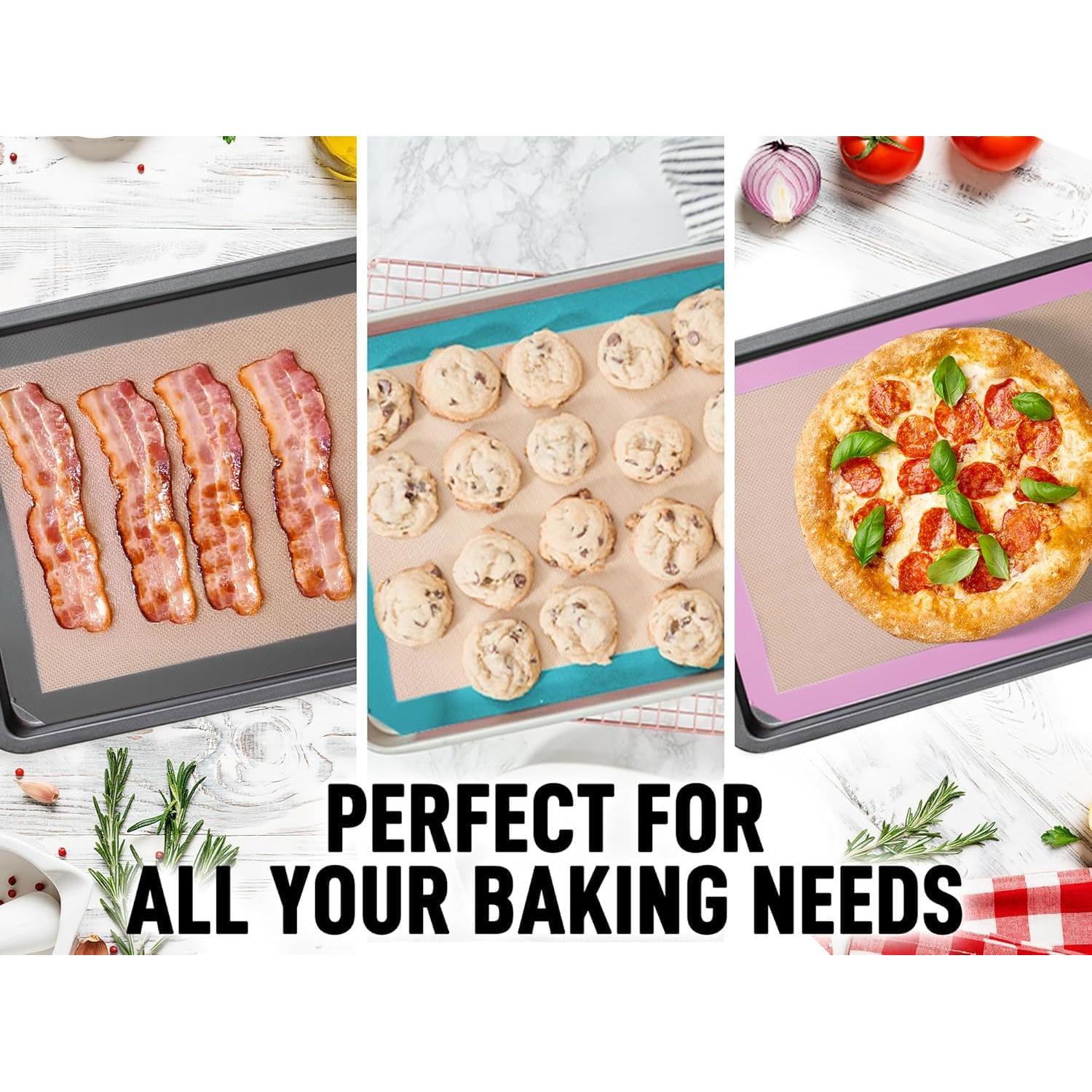 Tapete de Silicona para Hornear Zulay Kitchen 42x29.5cm Gris