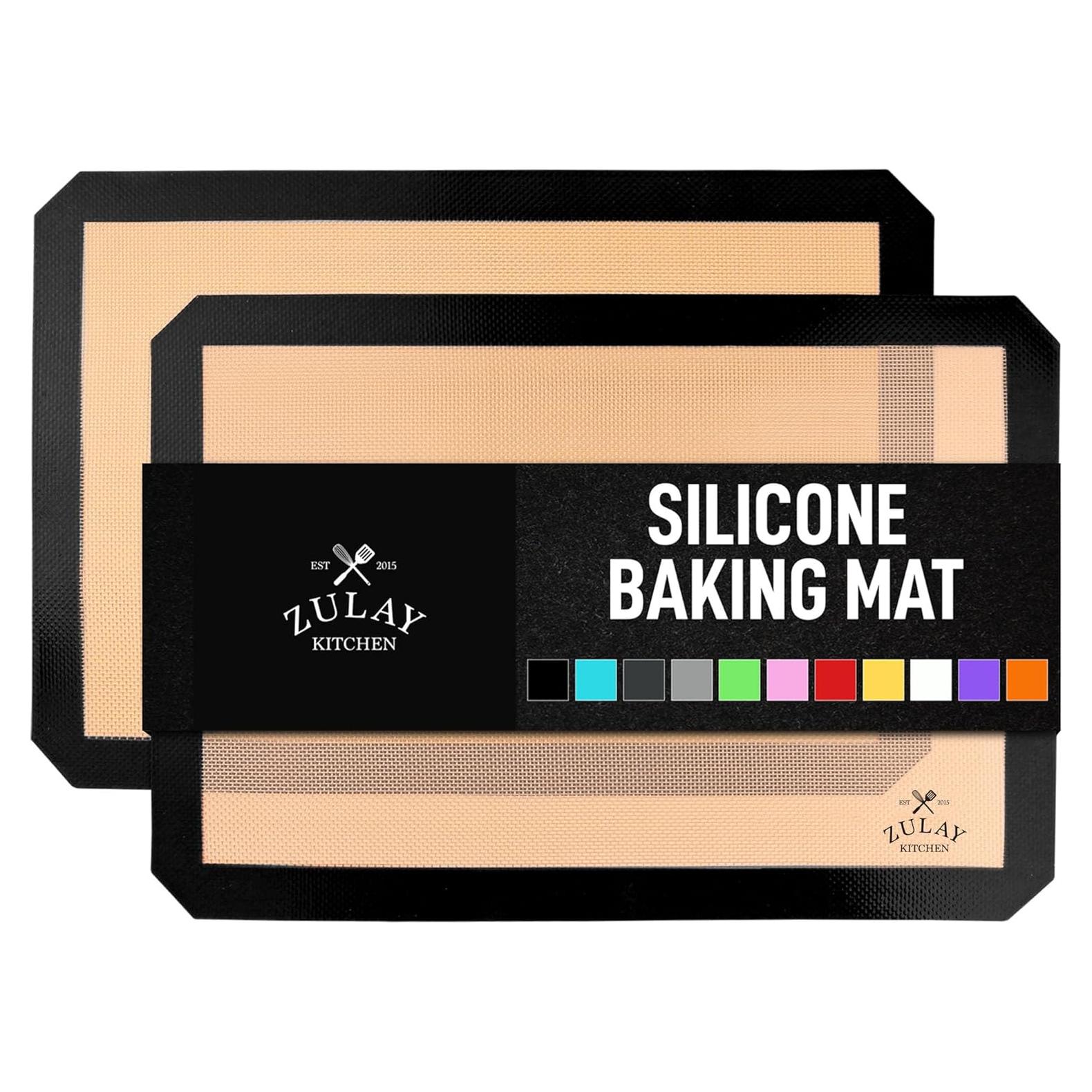 Tapetes de Silicona para Hornear Zulay Kitchen 2-Pack 41.9x29.5cm