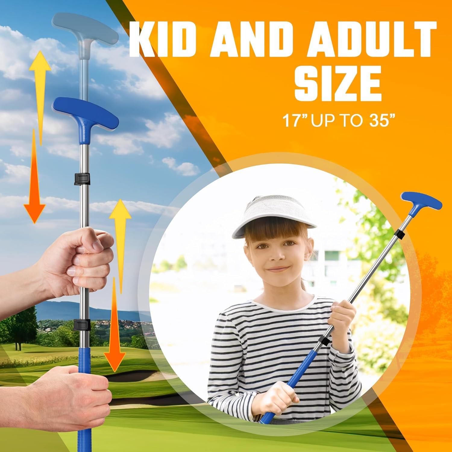 Putter Ajustable Go For It Golf NewBlue para Niños