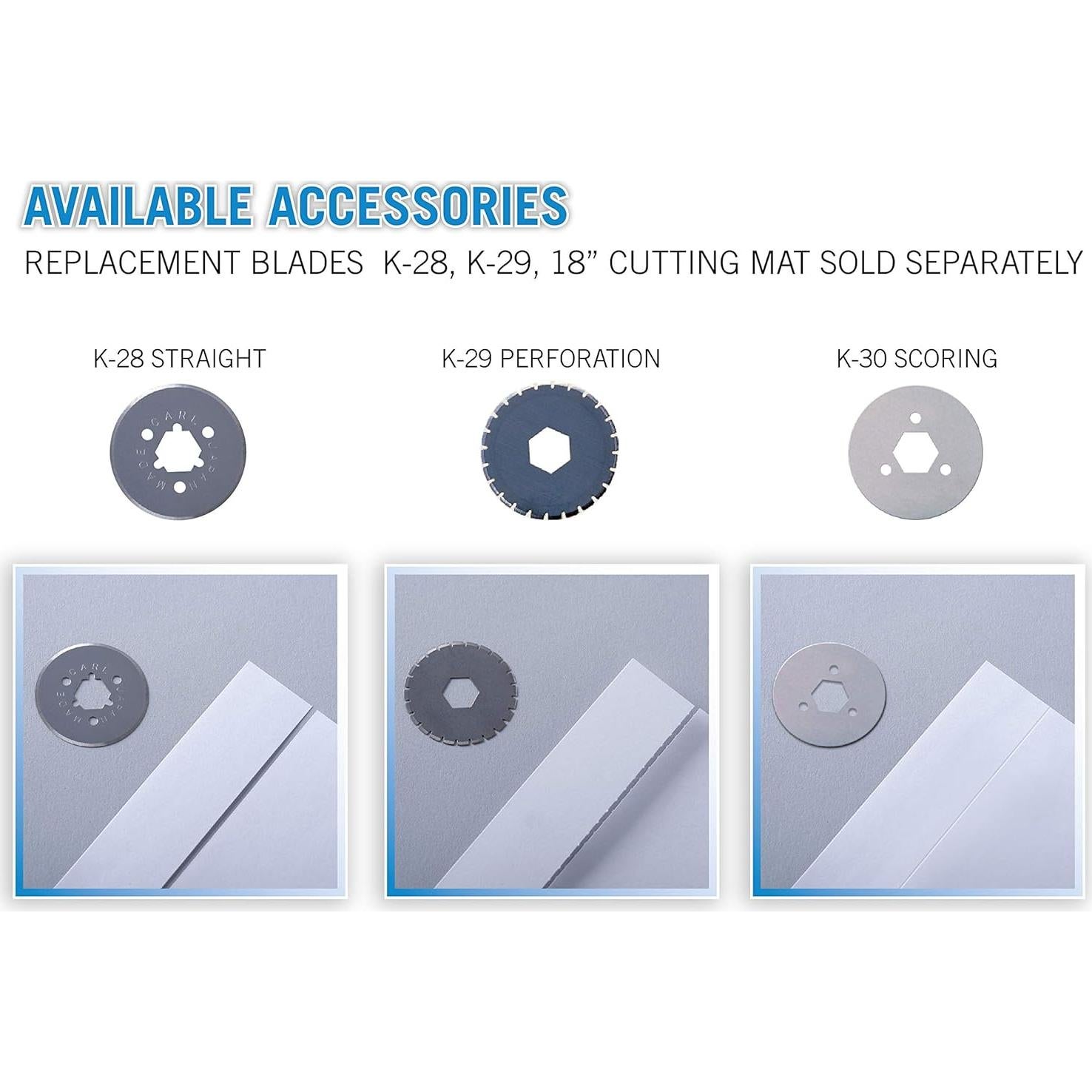 Cortadora de Papel Carl 12238 45.72 cm 36 Hojas Alta Resistencia