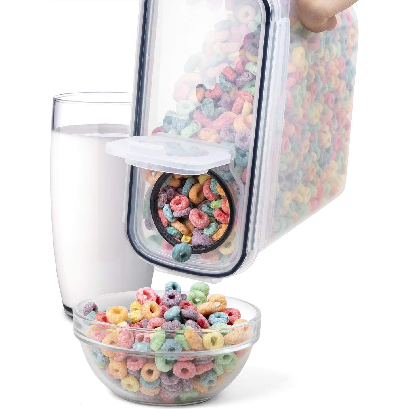 Juego de 3 Contenedores Herméticos FOOYOO para Cereal 3.8L