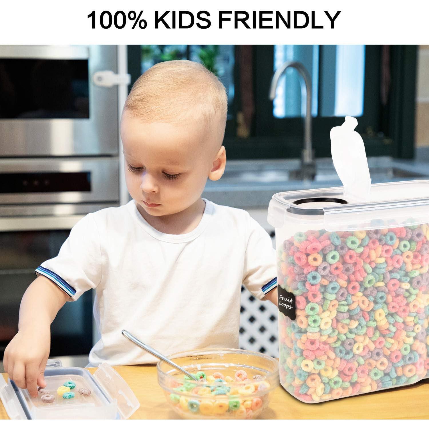 Juego de 3 Contenedores Herméticos FOOYOO para Cereal 3.8L