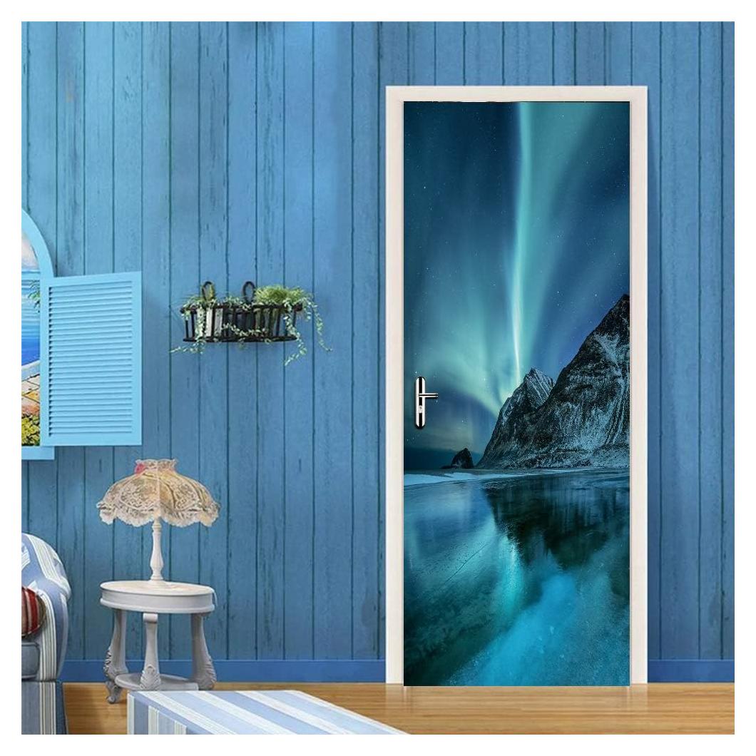 Pegatina Mural Autoadhesiva Alwayspon Aurora 82x200 cm Set 2 Piezas
