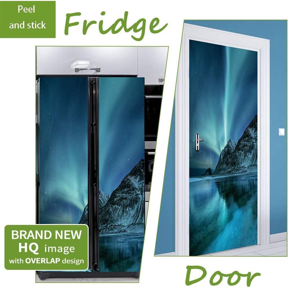 Pegatina Mural Autoadhesiva Alwayspon Aurora 82x200 cm Set 2 Piezas