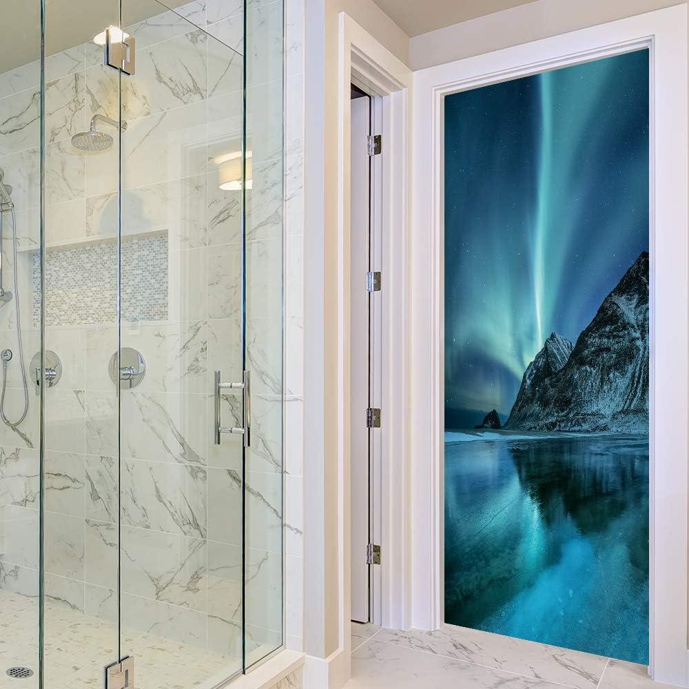 Pegatina Mural Autoadhesiva Alwayspon Aurora 82x200 cm Set 2 Piezas