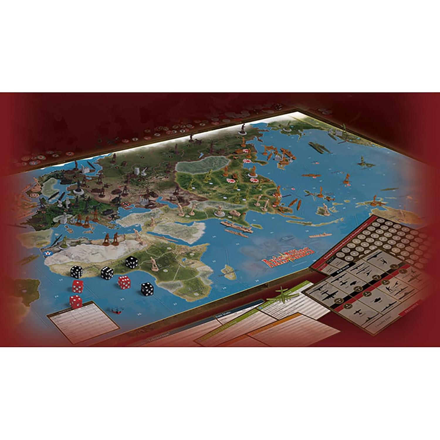 Axis & Allies Edición Aniversario - 2-6 Jugadores - Tablero 61x102 cm