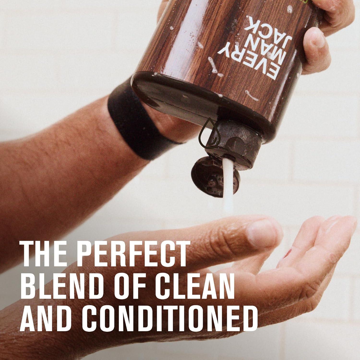 Champú y Acondicionador 2-en-1 Every Man Jack 680g - Ámbar y Sándalo