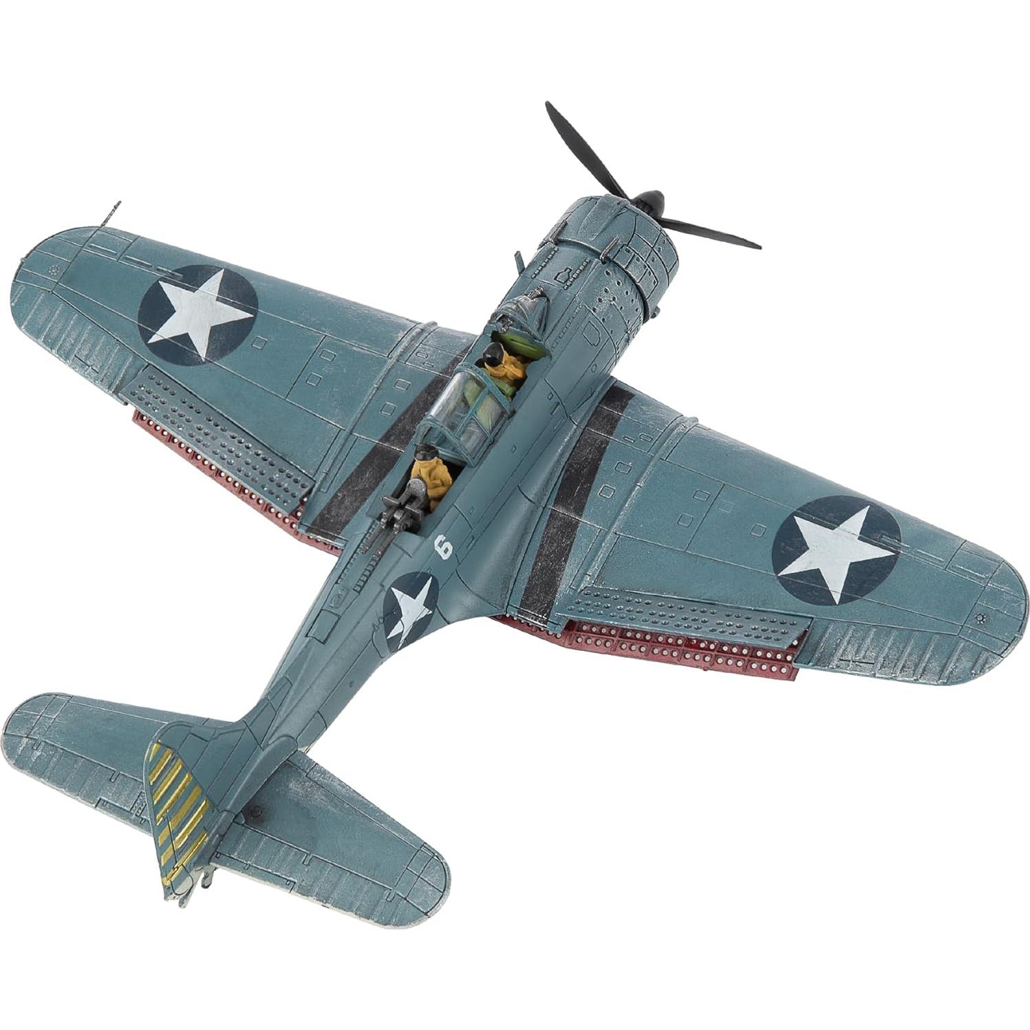 Modelo avión militar HANGHANG SBD-3 Dauntless 1/72