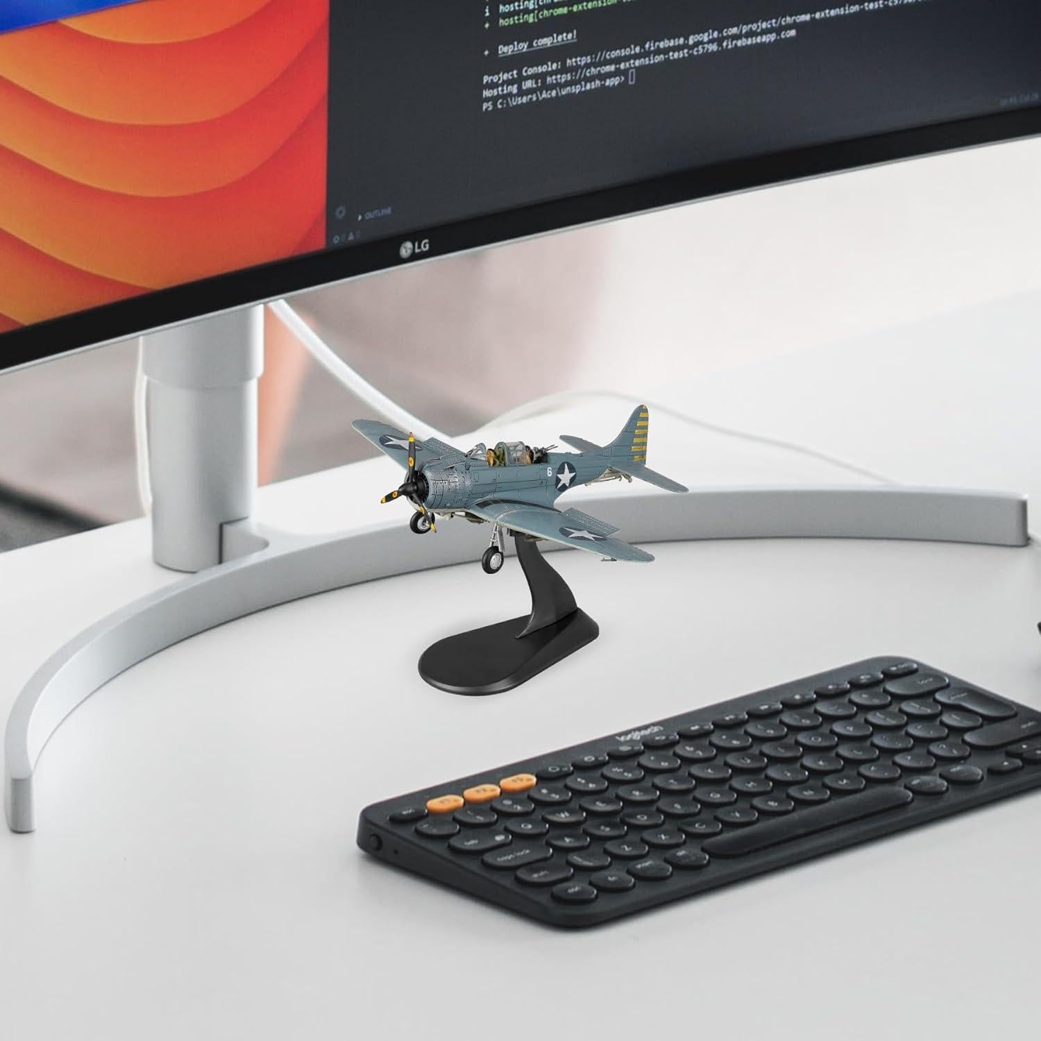 Modelo avión militar HANGHANG SBD-3 Dauntless 1/72