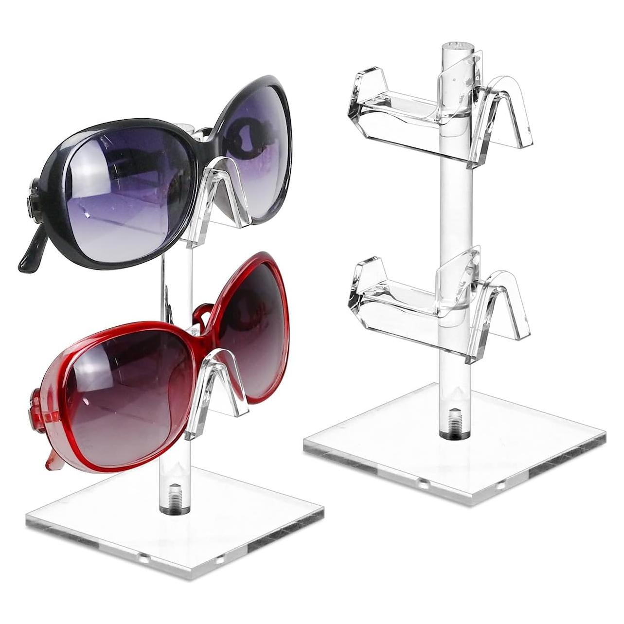 Soporte de Gafas de Acrílico Premium Mooca - 2 Piezas