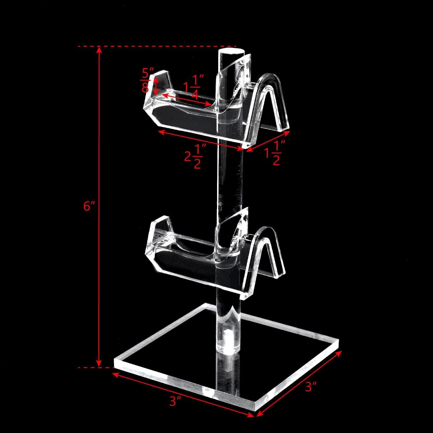 Soporte de Gafas de Acrílico Premium Mooca - 2 Piezas