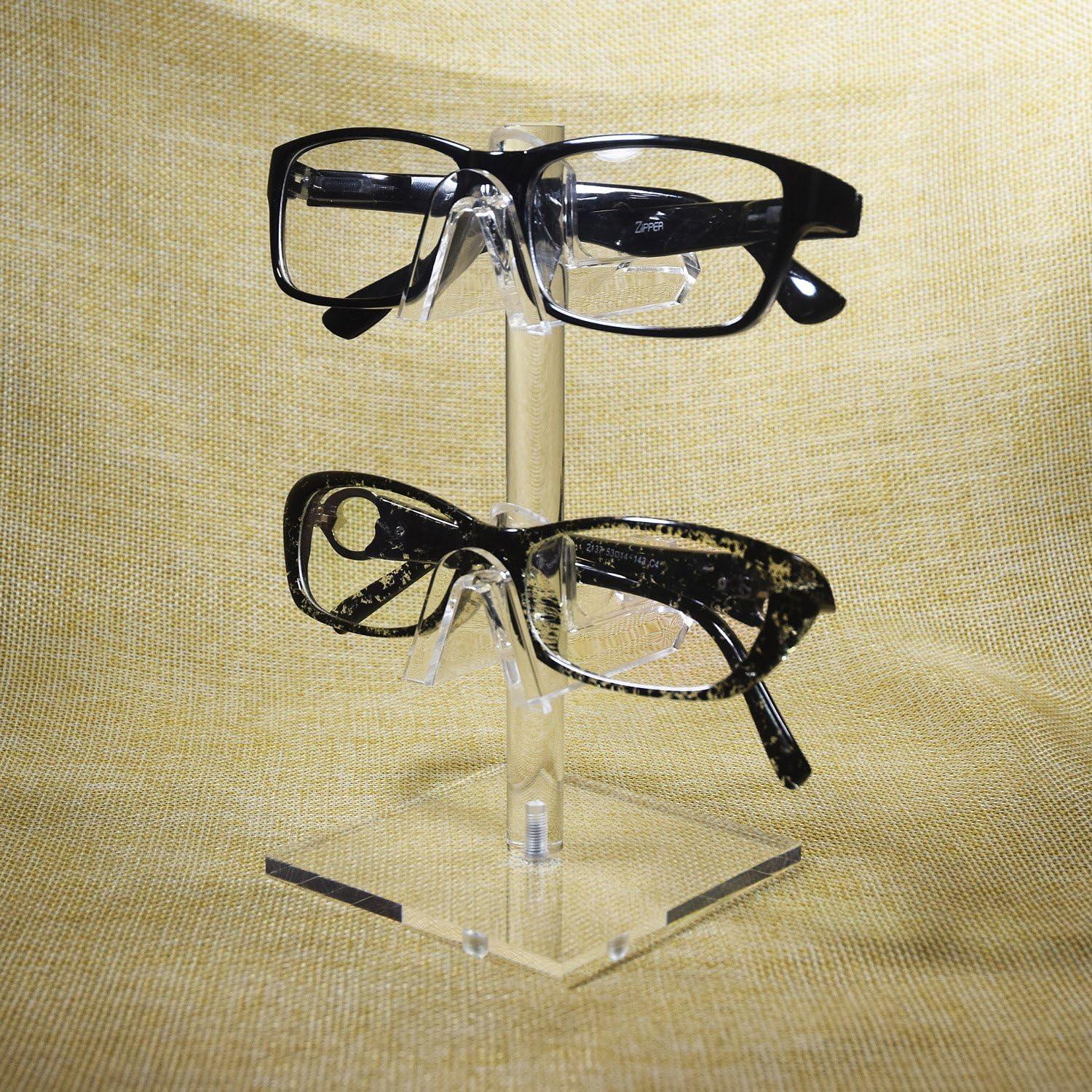 Soporte de Gafas de Acrílico Premium Mooca - 2 Piezas