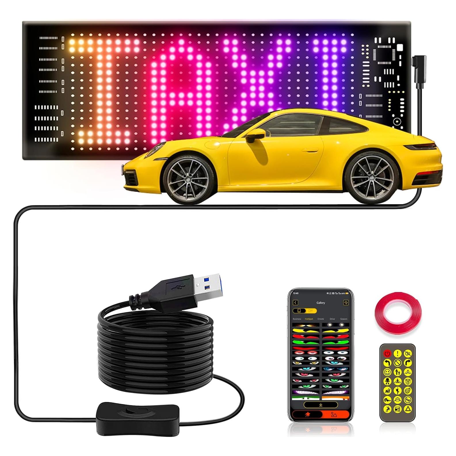 Cartel LED Publicitario SUNLINKCO 20x18 cm Control APP