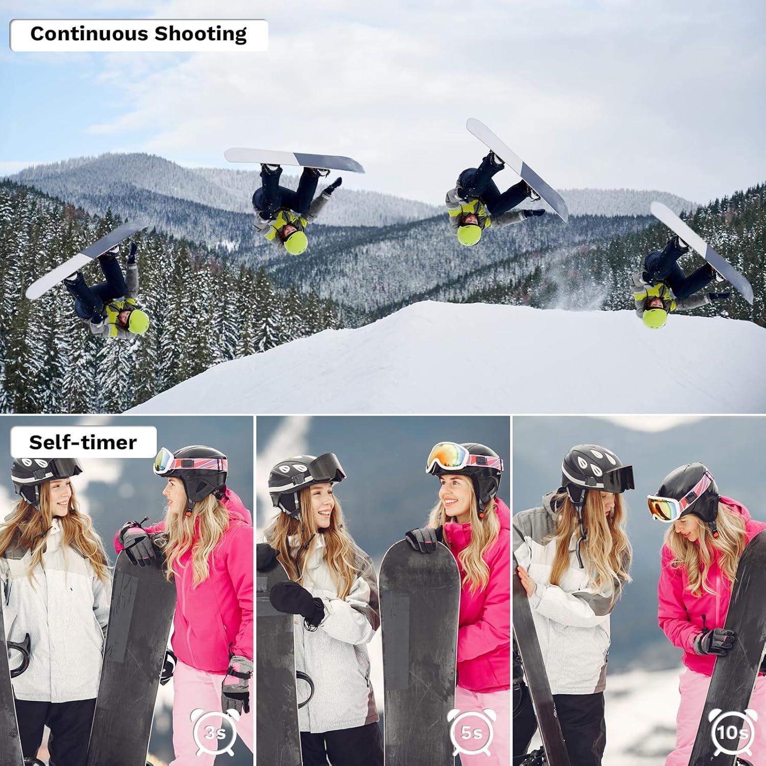 Cámara Digital Compacta SMARTKLIK 44MP FHD 4K para Niños