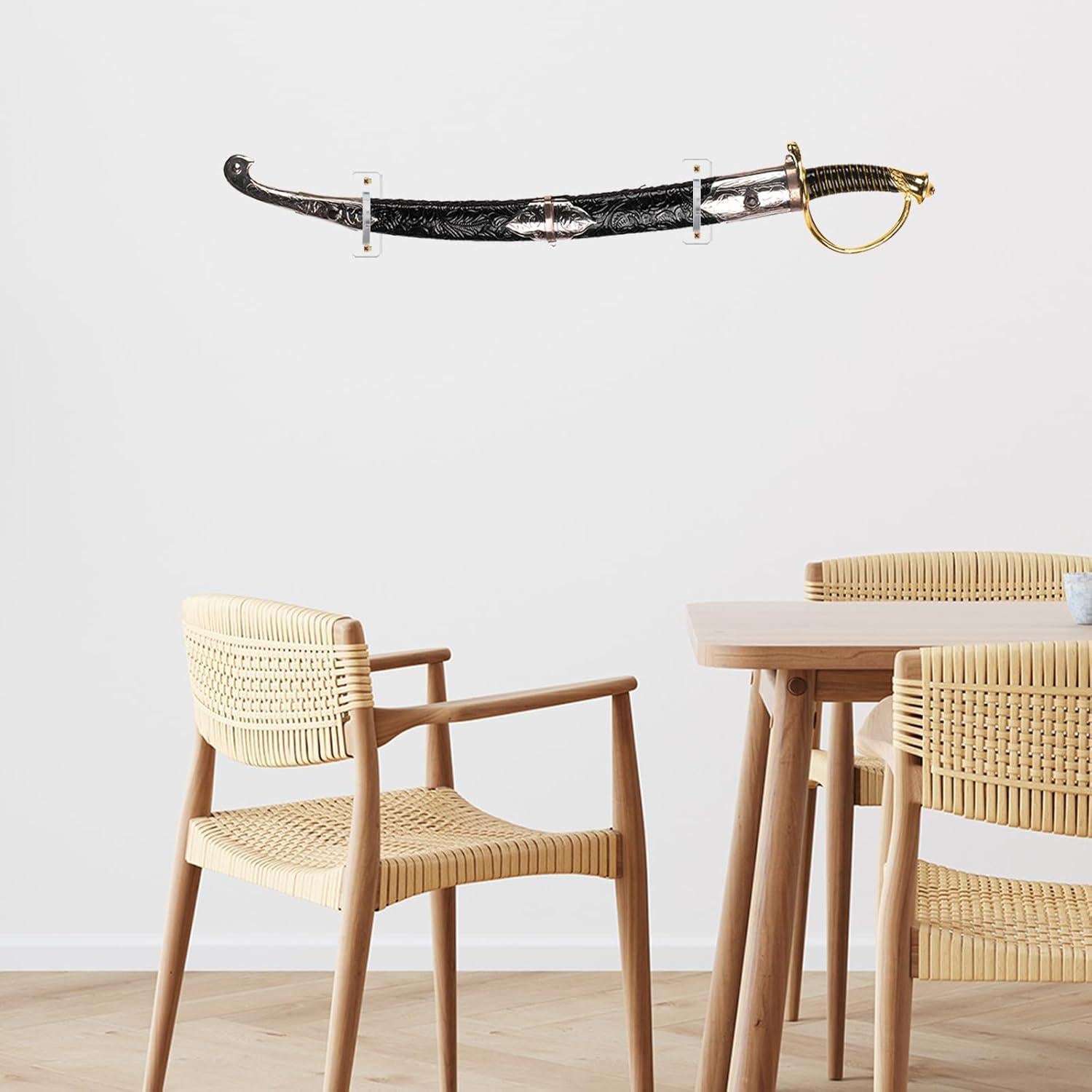 Soporte de Pared para Sables de Luz uxcell, 3 Piezas Acrílico