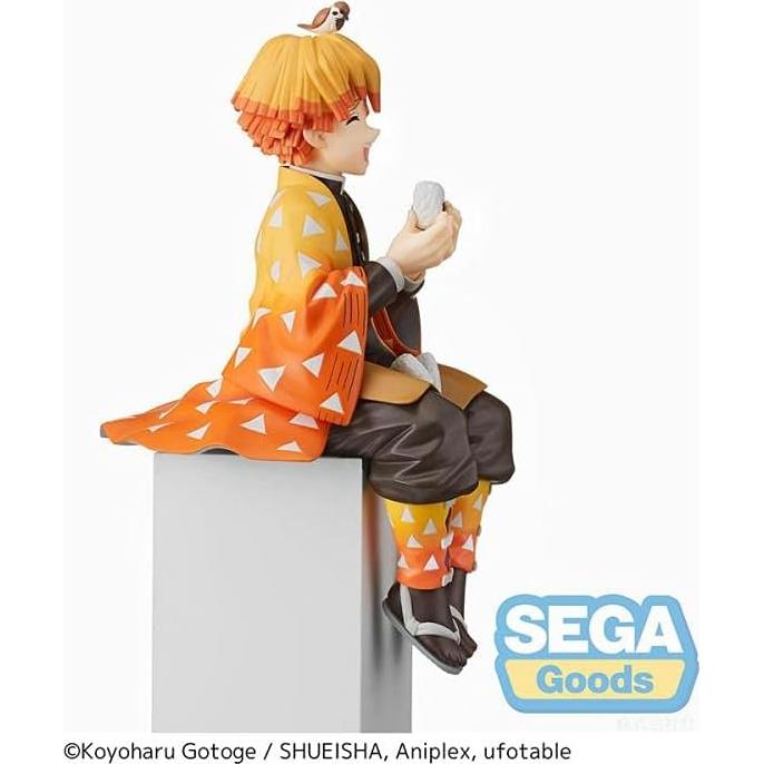 Figura Perchada Zenitsu Agatsuma SEGA Demon Slayer 20.3 cm