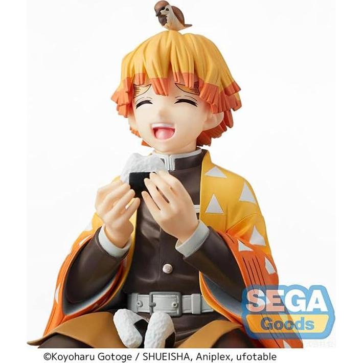 Figura Perchada Zenitsu Agatsuma SEGA Demon Slayer 20.3 cm
