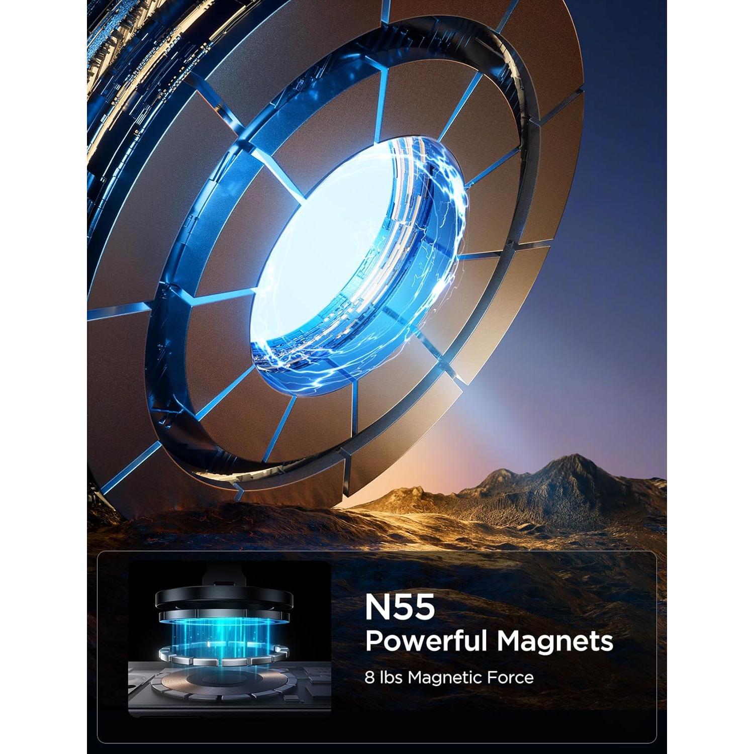 Soporte Magnético para Coche JOYROOM JR-ZS403 Negro Plegable 360°