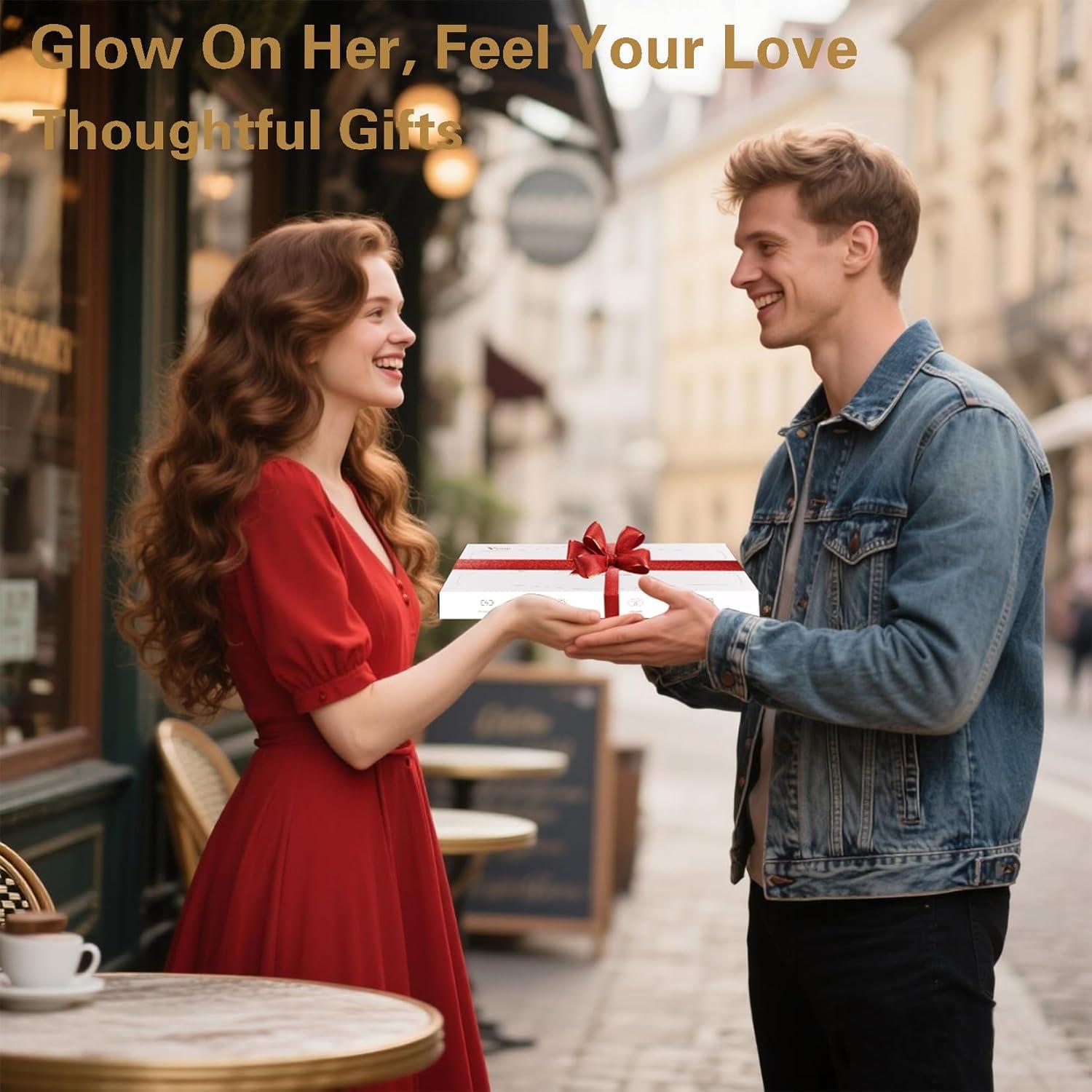 Máscara de Terapia de Luz Roja VYM - 292 LEDs - Blanca