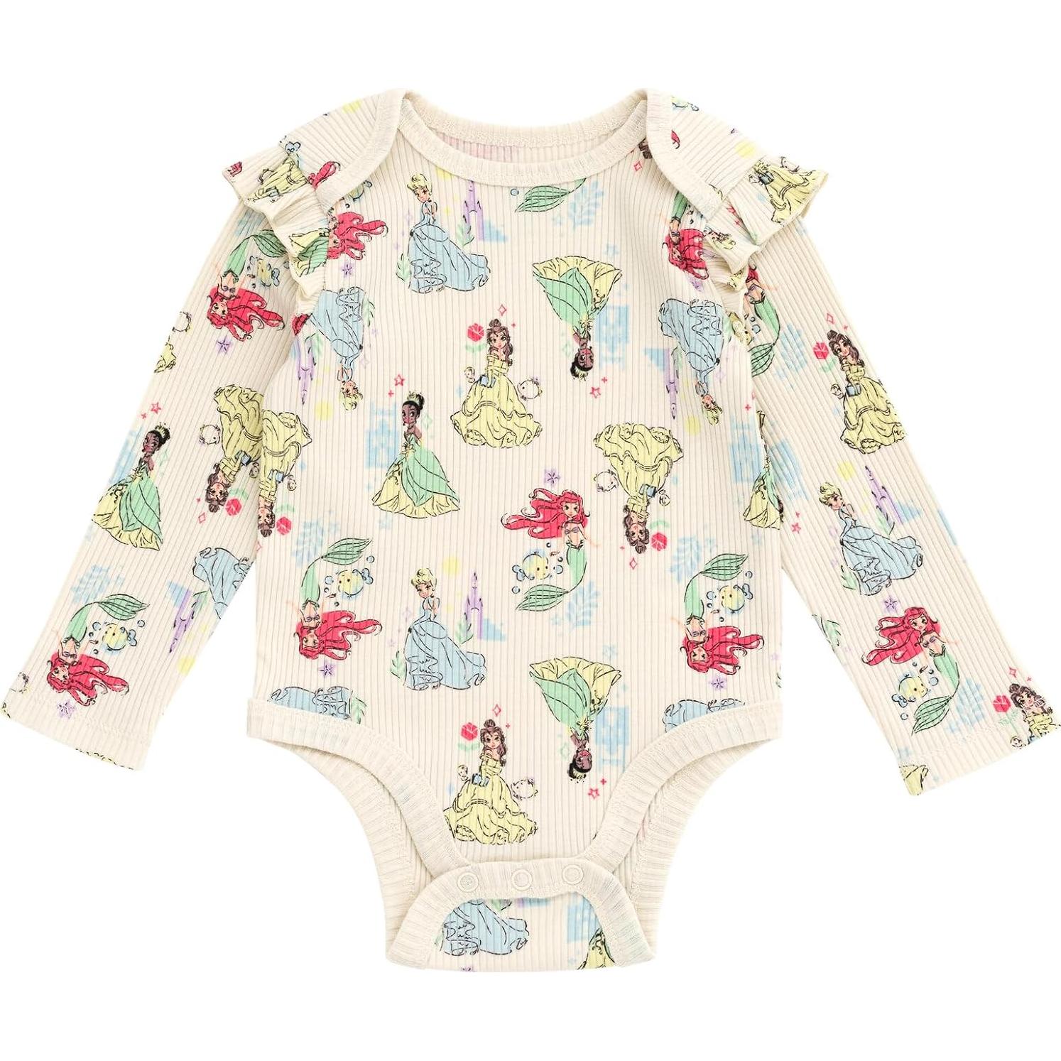 Conjunto 3 Piezas Ropa Bebé Niña Disney - Body, Jogger, Diadema