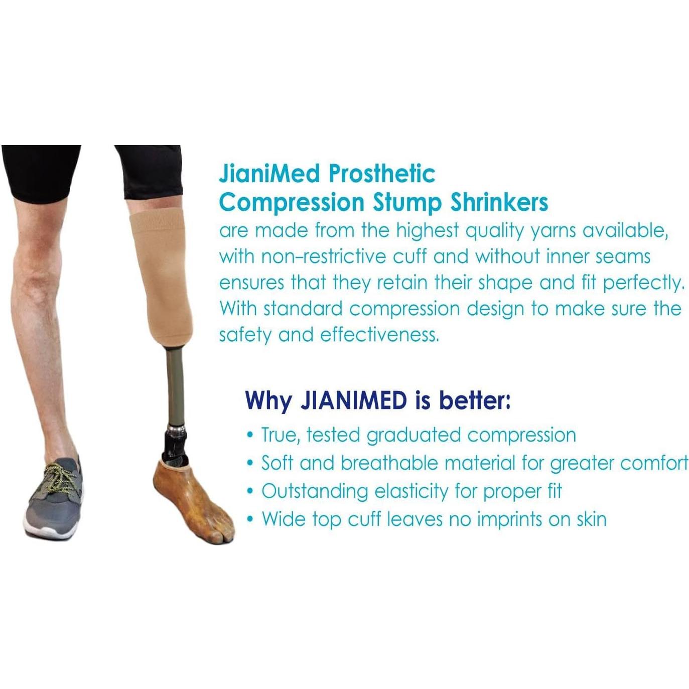 Reductor de muñón JianiMed XS 45 cm compresión para amputados
