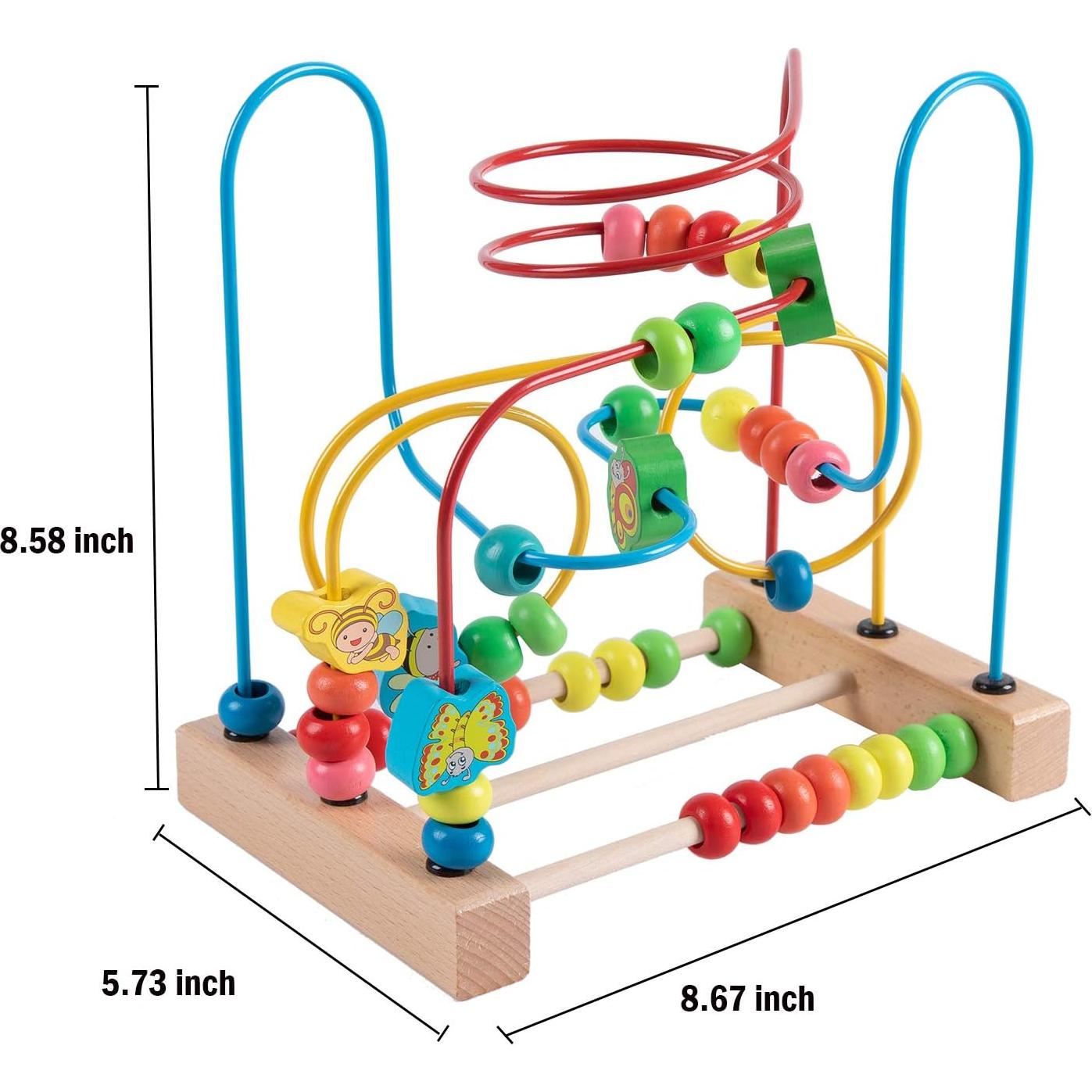 Juguete Laberinto de Perlas Joqutoys para Niños 1-3 Años