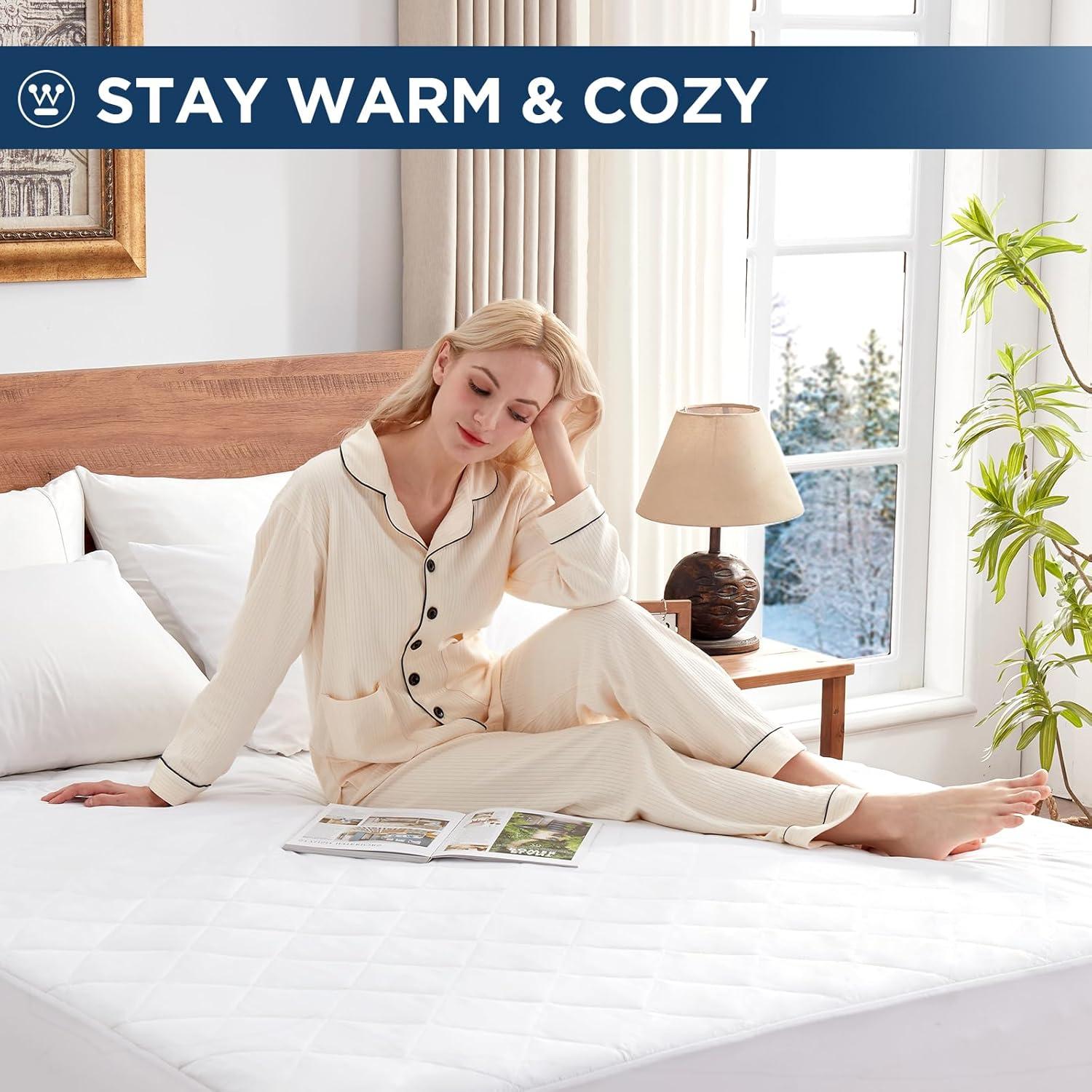 Almohadilla Térmica Queen Size Westinghouse 10 Niveles Calor